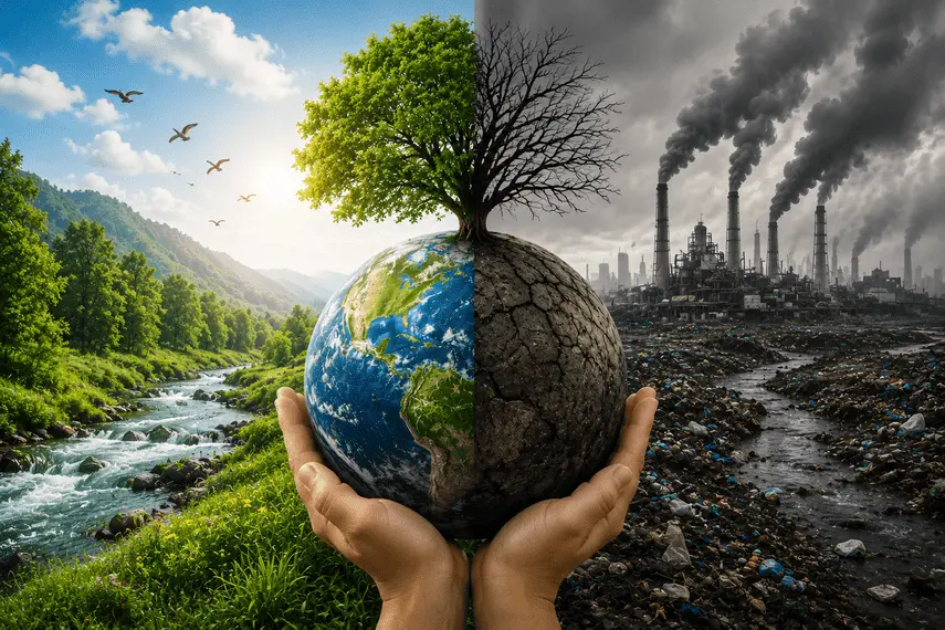 THE PLANET IS SPEAKING. ARE WE LISTENING?  The Choices We Make Today Will Decide the World We Leave Tomorrow