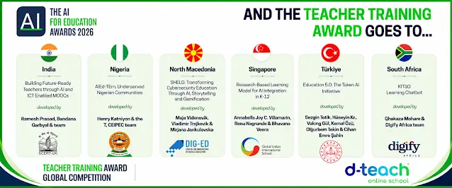 AI for Education Awards 2026 वैश्विक मंच पर भारत की शैक्षिक पहल का गौरवपूर्ण प्रदर्शन