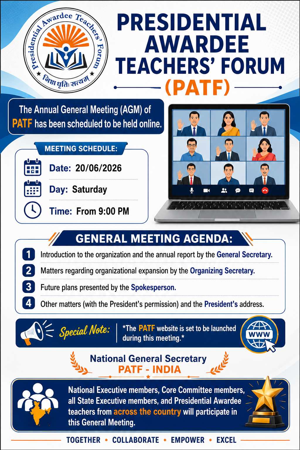 Annual General Meeting (AGM) of PATF