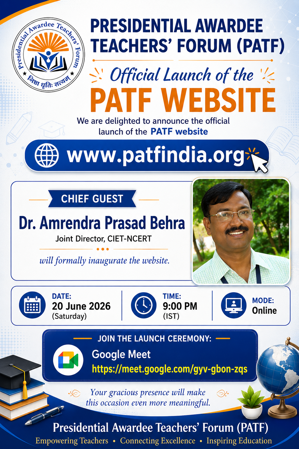 Official Launch of the PATF Website